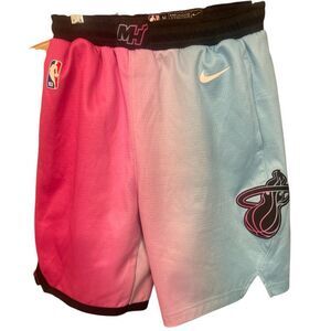 Nike NbA Miami Heat City Edition CN 1978686100 “Vice” Swingman Shorts Size M